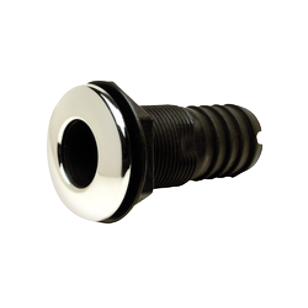 TOMA DE AGUA SEACHOICE PLASTICO S.S. RECTO 2" #18491