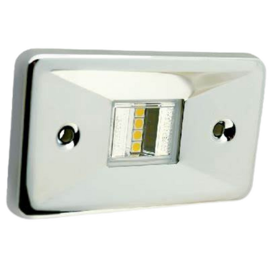 LUZ DE LED DE TRANSOM 12V CUADRADA SEACHOICE #02361