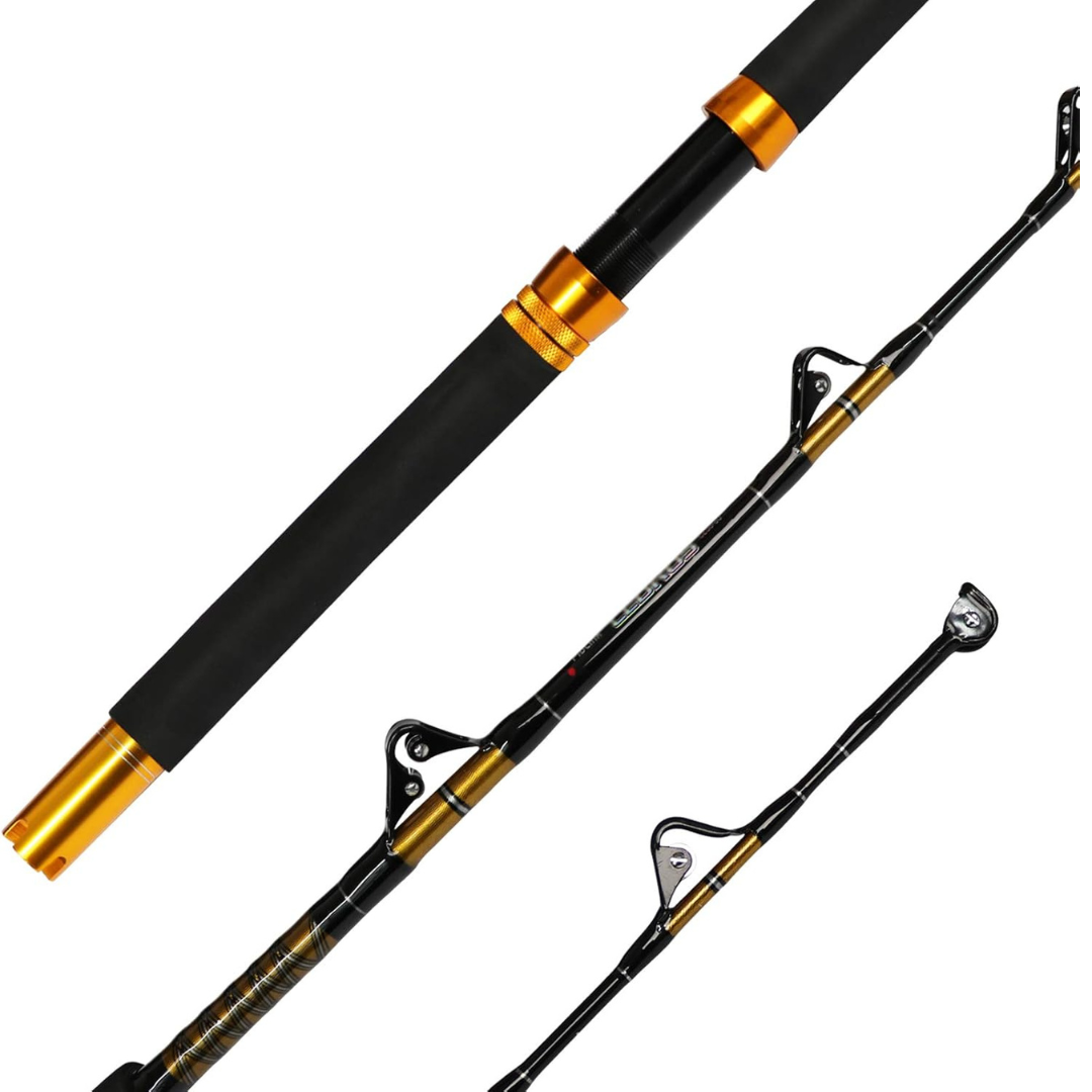 CAÑA DE PESCAR FIBLINK TROLLING HUNTER 602 80-120 LBS.