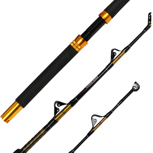 CAÑA DE PESCAR FIBLINK TROLLING HUNTER 602 80-120 LBS.