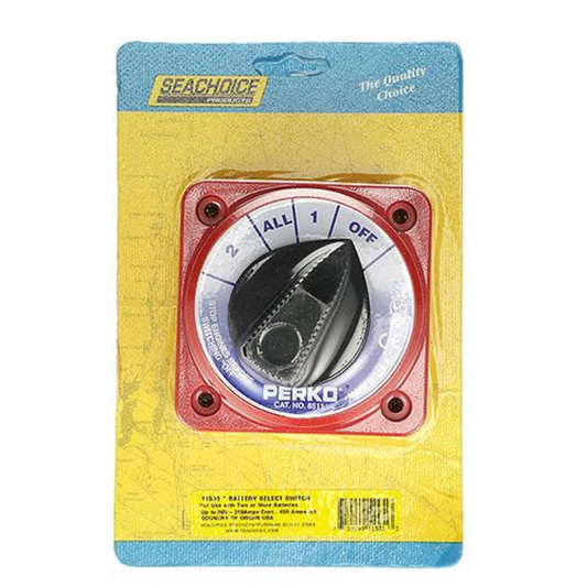SELECTOR DE BATERIA DOBLE SEACHOICE #11531