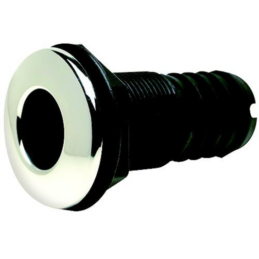 TOMA DE AGUA SEACHOICE PLASTICO S.S. RECTO 1-1/8" #18461