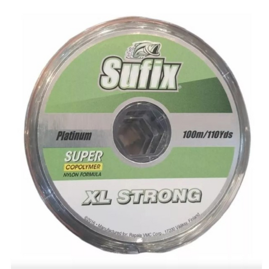 PIOLA SUFIX XL STRONG 0.40 X 100 MTS. PLATA