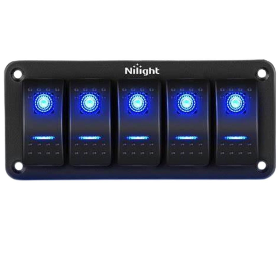 PANEL DE SWITCH 5 POSICIONES NILIGHT #90110E