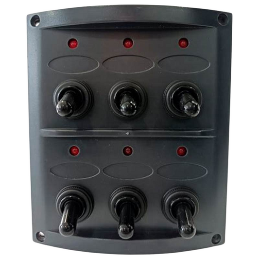 PANEL 6 INTERRUPTORES SEA DOG #424636-1