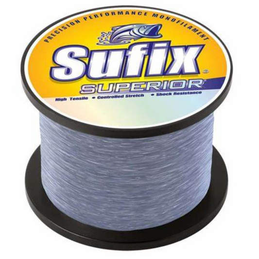 PIOLA SUFIX SUPERIOR .40 X 840 YDS. SMOKE BLUE