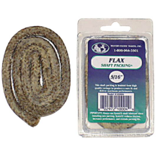 EMPAQUE D/LINO P/PRENSE 5/16 x 2 ft. FLAX PACK 10004