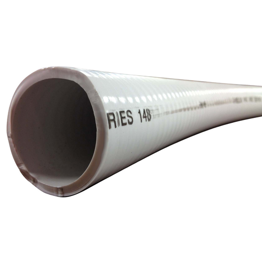 MANGUERA SANITARIA PVC SHIELDS 1"  148-1006 BLANCA (PIE)