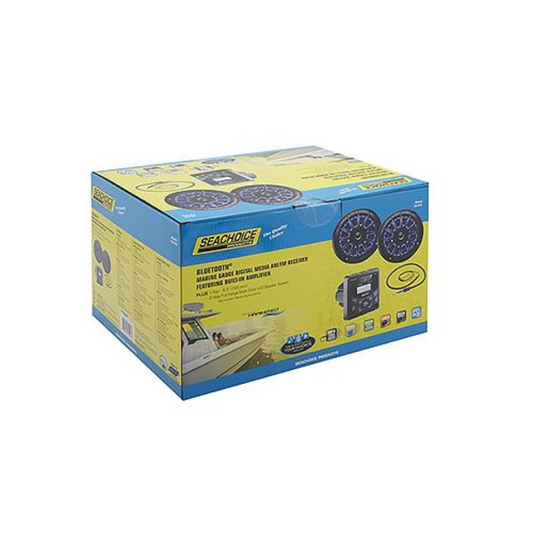 ESTEREO MARINO SEACHOICE C/2 BOCINAS NEGRO #72103
