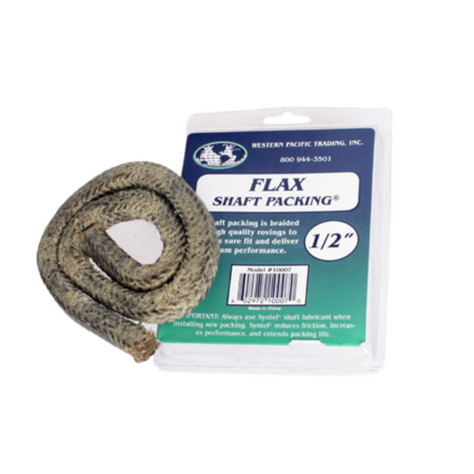 EMPAQUE D/LINO P/PRENSE 1/2 x 2 ft. FLAX PACK #10007