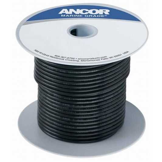 CABLE ELECT. ANCOR # 8 NEGRO 111010 (PIE)