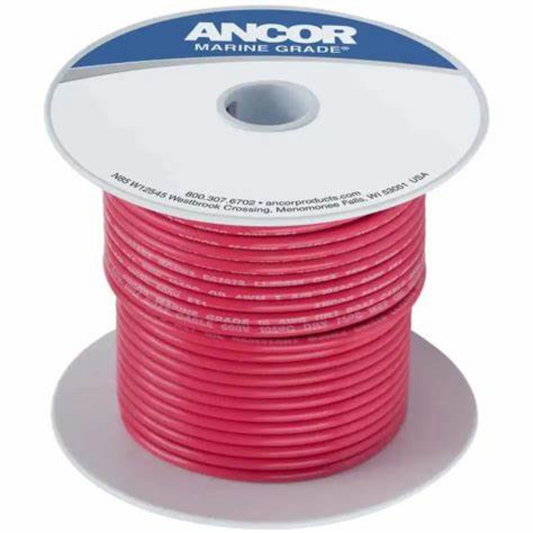 CABLE ELECT. ANCOR #14 ROJO 104825 (PIE) 250'