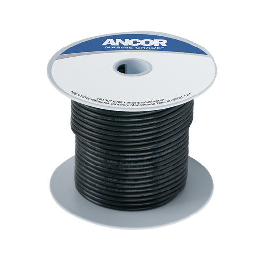 CABLE ELECT. ANCOR # 6 NEGRO 112010 (PIE)