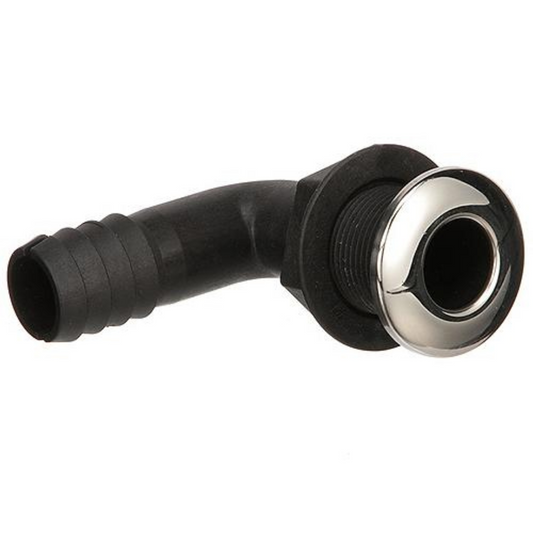 TOMA DE AGUA SEACHOICE PLASTICO S.S. CODO 1-1/8" #18561