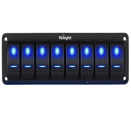PANEL DE SWITCH 8 POSICIONES NILIGHT #90112H