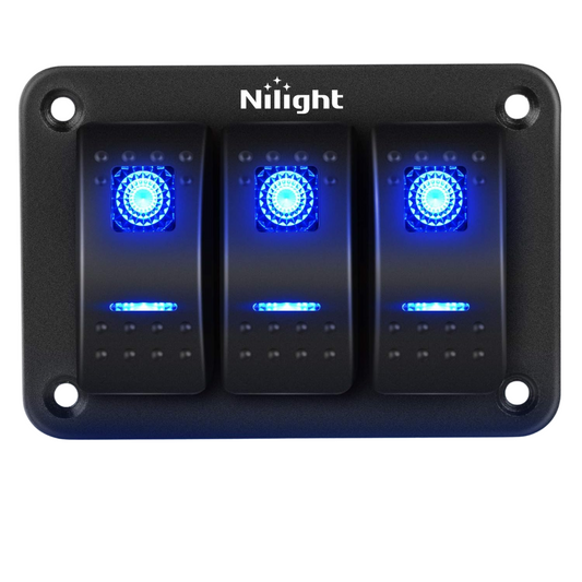 PANEL DE SWITCH 3 POSICIONES NILIGHT #90117C