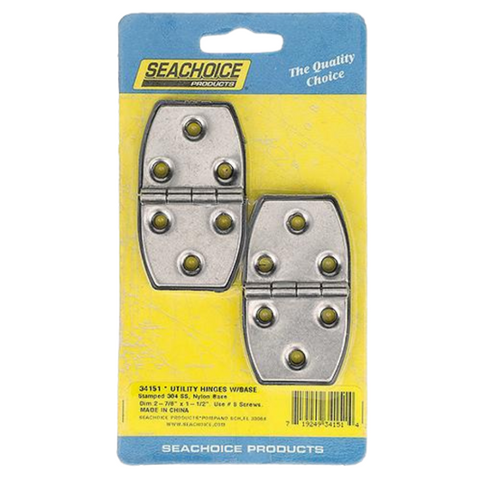 BISAGRA S.S. SEACHOICE C/NYLON 2-7/8" X 1-1/2"  #34151